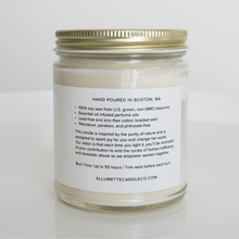 Load image into Gallery viewer, Coastal Lilac & Oakmoss 8 oz Candle